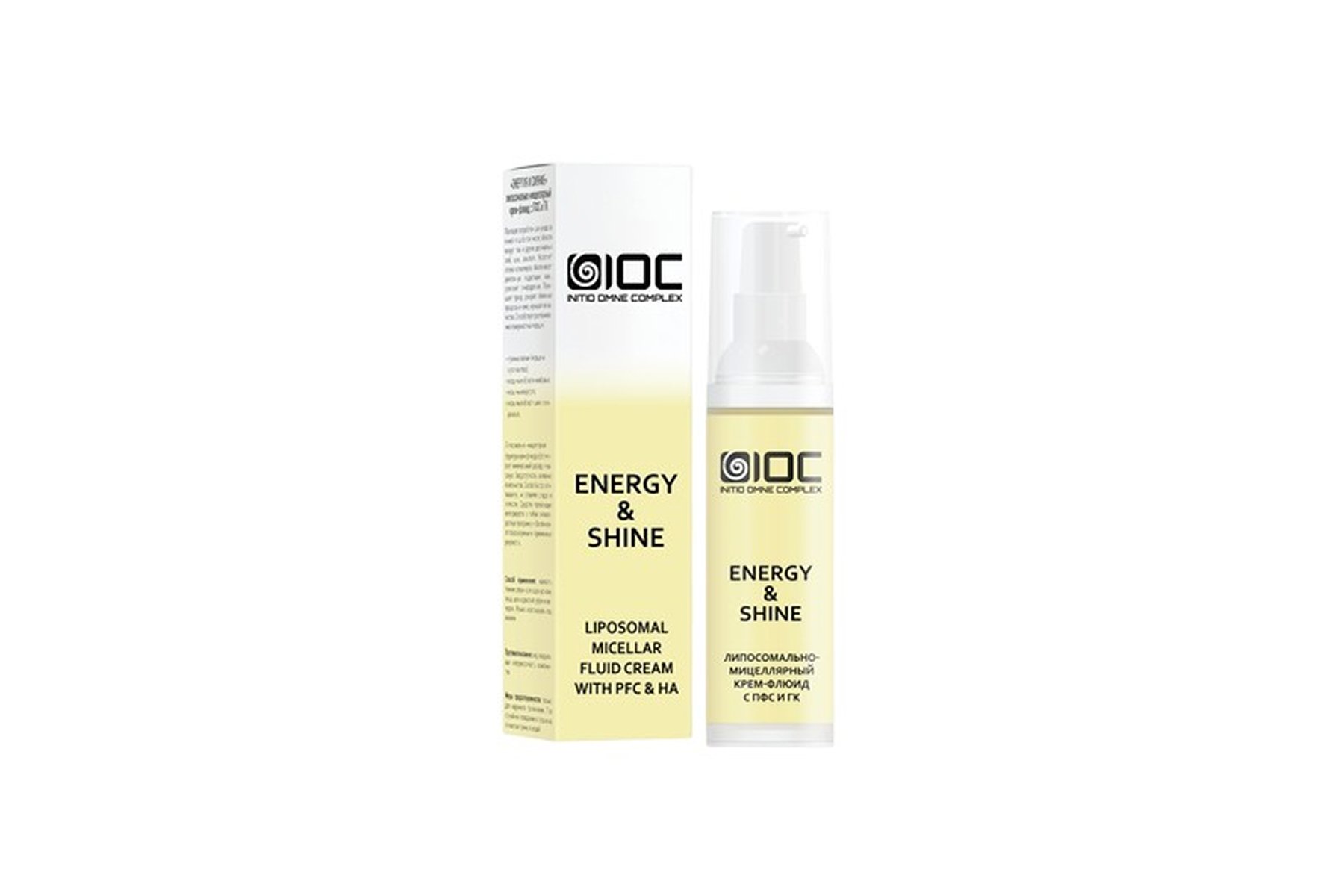 Липосомально-мицеллярный крем-флюид ENERGY&SHINE